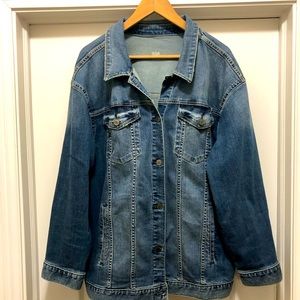 Like new Ana jean jacket xxl worn once.